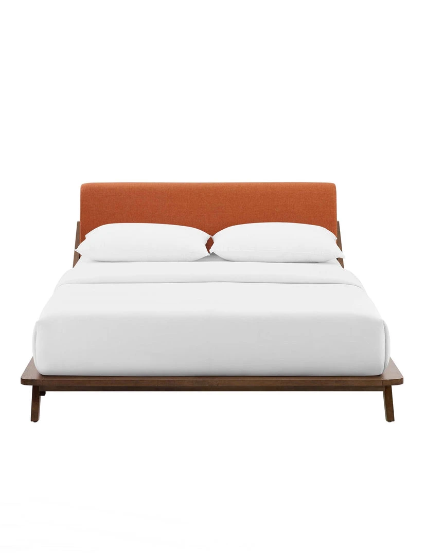 Modway FURNITURE Luna Walnut Bed 7 Modway FURNITURE Luna Walnut Bed