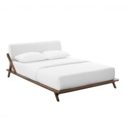 Modway FURNITURE Luna Walnut Bed 73 Modway FURNITURE Luna Walnut Bed