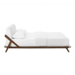 Modway FURNITURE Luna Walnut Bed 75 Modway FURNITURE Luna Walnut Bed