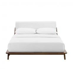 Modway FURNITURE Luna Walnut Bed 72 Modway FURNITURE Luna Walnut Bed