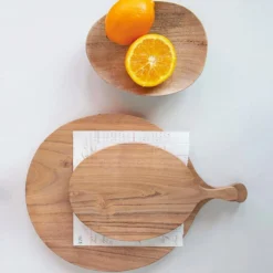 CREATIVE CO-OP Mango Wood Serving Platter/Tray KITCHEN 5 CREATIVE CO-OP Mango Wood Serving Platter/Tray KITCHEN