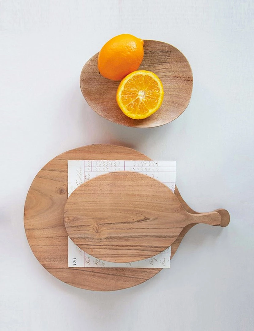CREATIVE CO-OP Mango Wood Serving Platter/Tray KITCHEN 3 CREATIVE CO-OP Mango Wood Serving Platter/Tray KITCHEN
