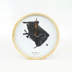 Cloudnola DECOR City Map Clock