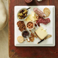 Sir/Madam KITCHEN White Marble Ogee Slab