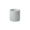 Accent Decor White Marble Pot