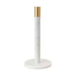 Bloomingville Marble Towel Holder W/ Brass Top
