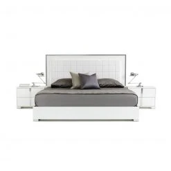 VIG Mario Bed, White FURNITURE