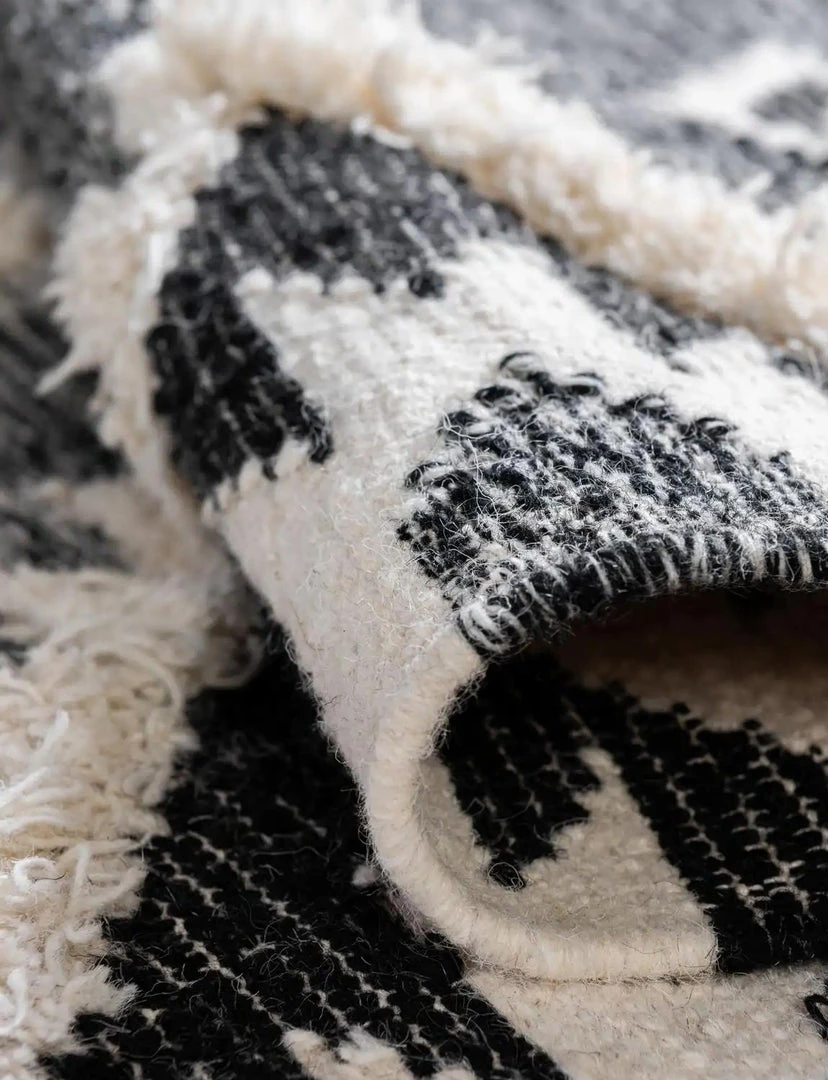 Unique Loom Masao Rectangle Rug, Charcoal 8 Unique Loom Masao Rectangle Rug, Charcoal