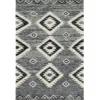 Unique Loom Masao Rectangle Rug, Charcoal