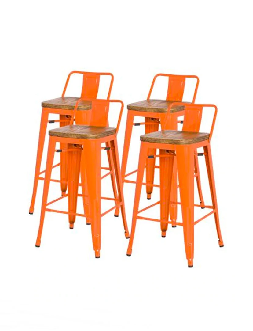 Npd NEW ARRIVAL Meta Low Back Counter Stool (set Of 4) 5 Npd NEW ARRIVAL Meta Low Back Counter Stool (set Of 4)