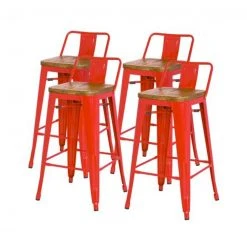 Npd NEW ARRIVAL Meta Low Back Counter Stool (set Of 4) 13 Npd NEW ARRIVAL Meta Low Back Counter Stool (set Of 4)
