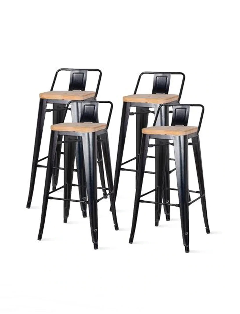 Npd NEW ARRIVAL Meta Low Back Counter Stool (set Of 4) 8 Npd NEW ARRIVAL Meta Low Back Counter Stool (set Of 4)