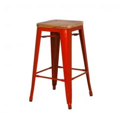 Npd Meta Backless Counter Stool Wood Seat (set Of 4)