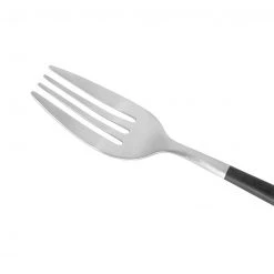 Cutipol Mio Flatware, Black/silver