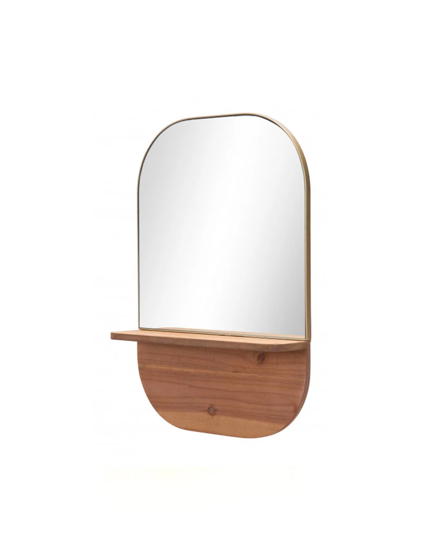 Zuo DECOR Meridian Shelf Mirror 2 Zuo DECOR Meridian Shelf Mirror