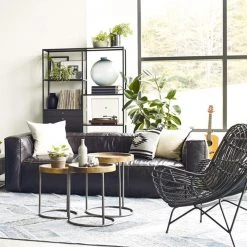 Four Hands Molita Reverse Stitch Sofa FURNITURE