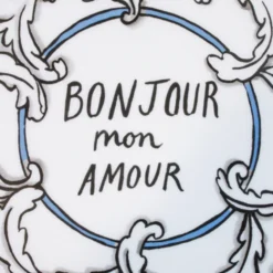 Twig Bonjour Mon Amour, 9" KITCHEN 5 Twig Bonjour Mon Amour, 9