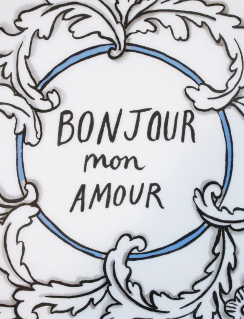 Twig Bonjour Mon Amour, 9" KITCHEN 3 Twig Bonjour Mon Amour, 9" KITCHEN