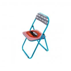 Seletti Studio Job-Blow Folding Chair, Mouth