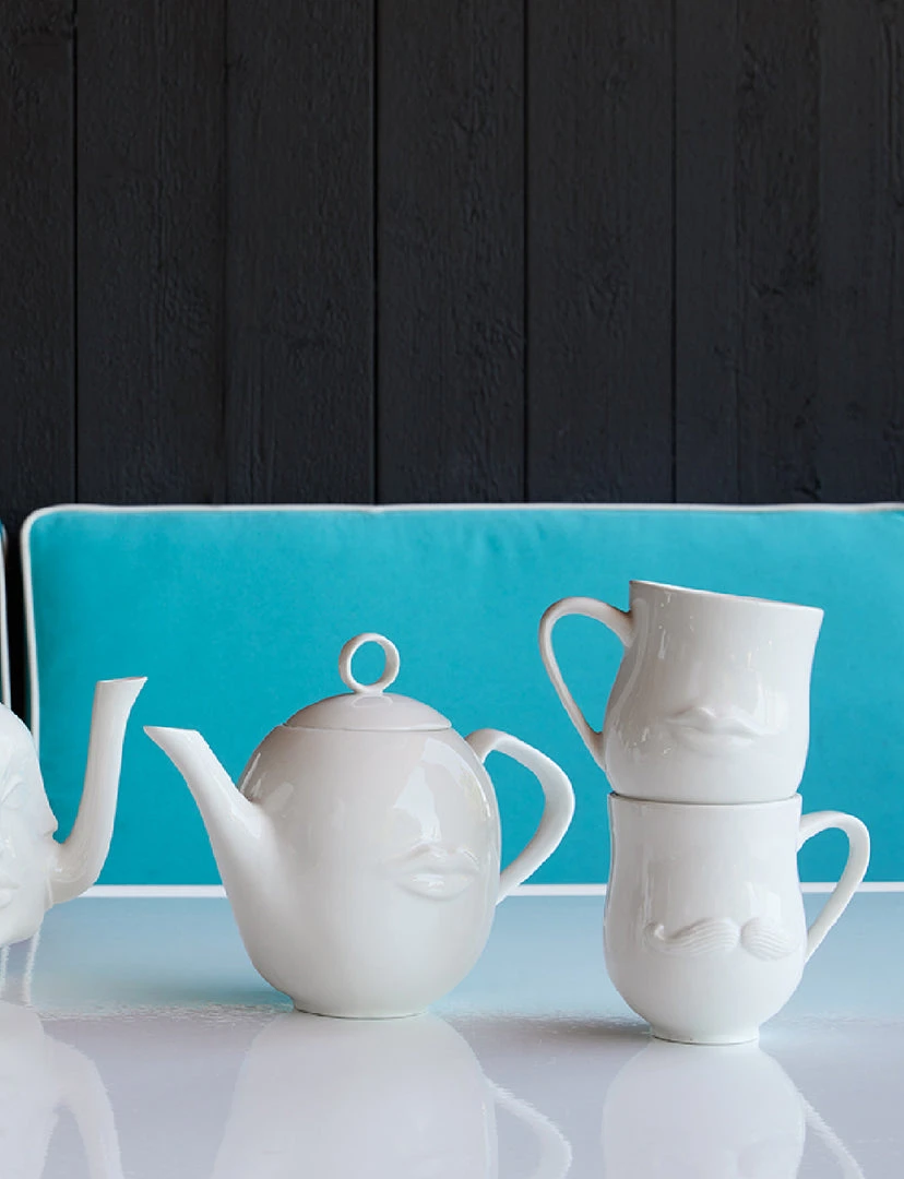 Jonathan Adler KITCHEN Mr. & Mrs. Muse Reversible Mug 4 Jonathan Adler KITCHEN Mr. & Mrs. Muse Reversible Mug