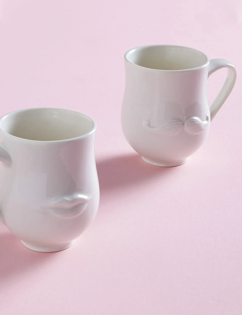 Jonathan Adler KITCHEN Mr. & Mrs. Muse Reversible Mug 5 Jonathan Adler KITCHEN Mr. & Mrs. Muse Reversible Mug