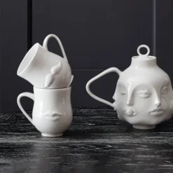 Jonathan Adler KITCHEN Mr. & Mrs. Muse Reversible Mug 11 Jonathan Adler KITCHEN Mr. & Mrs. Muse Reversible Mug