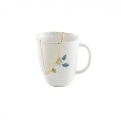 Seletti Kintsugi Mug, Blue Sakura