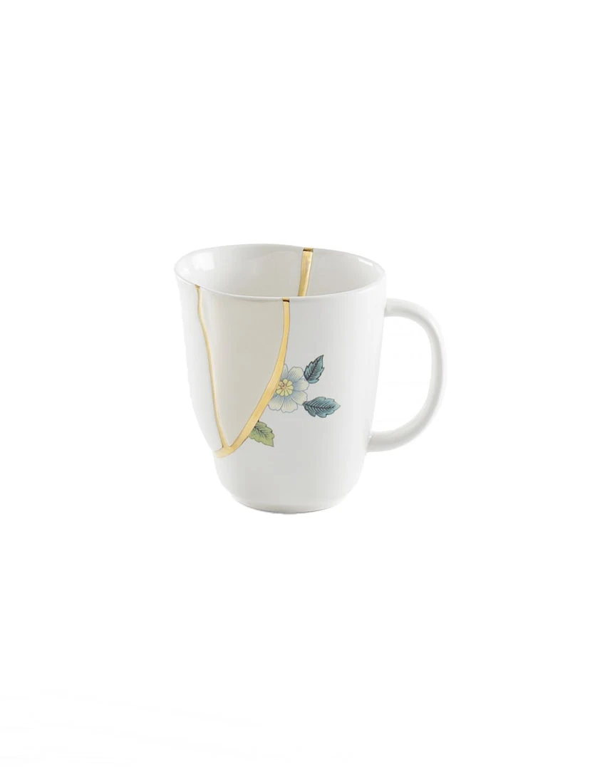 Seletti Kintsugi Mug, Blue Sakura 1 Seletti Kintsugi Mug, Blue Sakura