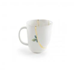 Seletti Kintsugi Mug, Blue Sakura