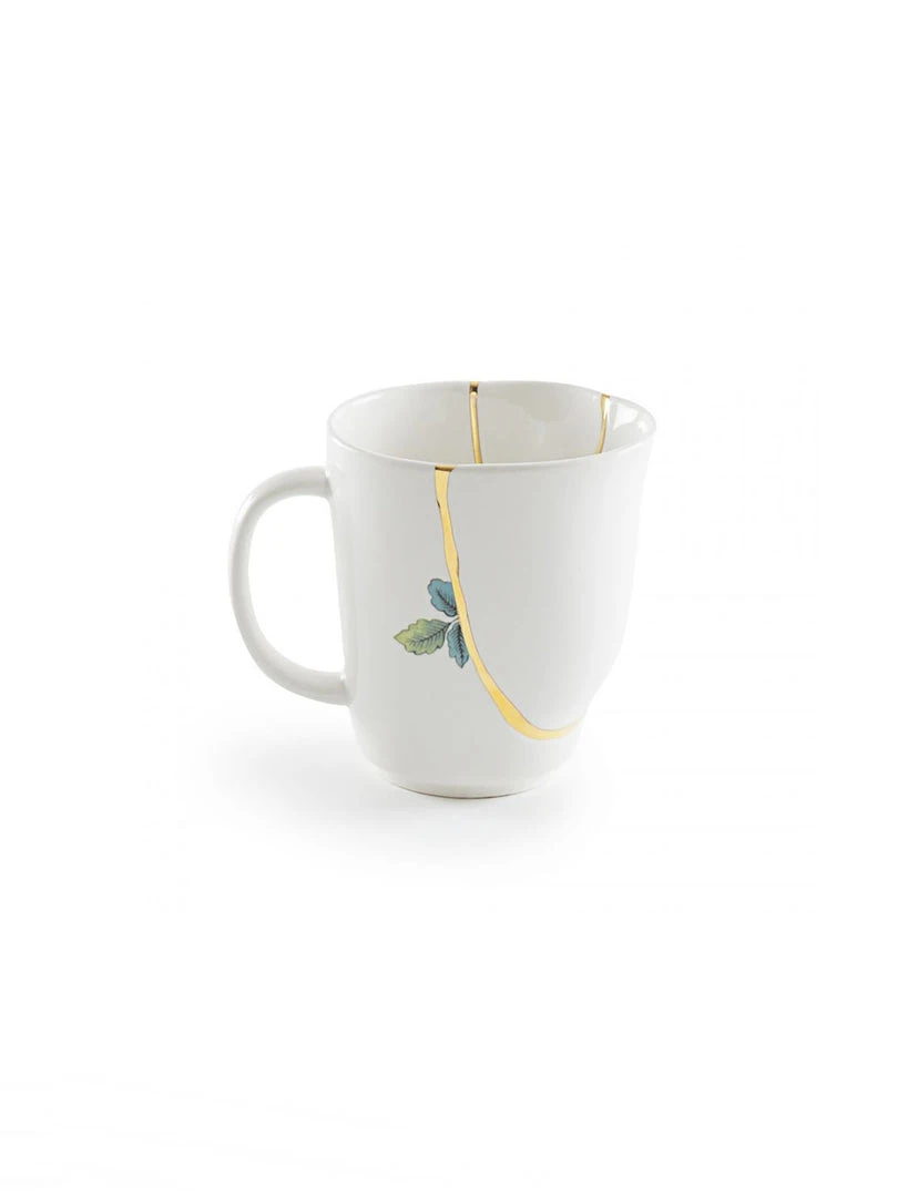 Seletti Kintsugi Mug, Blue Sakura 2 Seletti Kintsugi Mug, Blue Sakura
