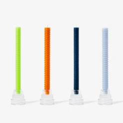 Areaware DECOR Dusen Dusen Taper Candles, Multi 4