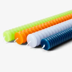 Areaware DECOR Dusen Dusen Taper Candles, Multi 4