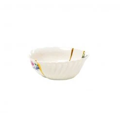NEW ARRIVAL Seletti Kintsugi Salad Bowl, Mum Flower