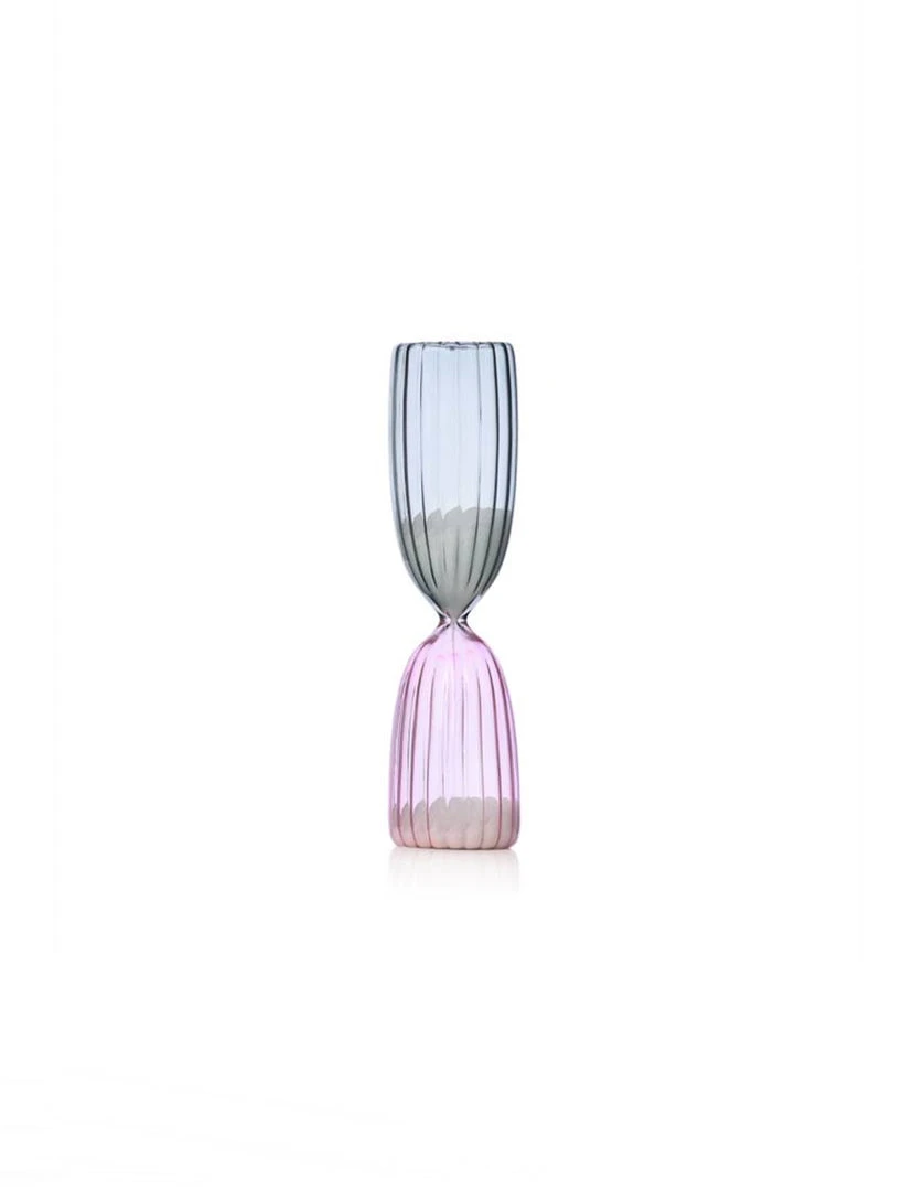 Ichendorf Times Hourglass 5min, Smoke/pink 1 Ichendorf Times Hourglass 5min, Smoke/pink