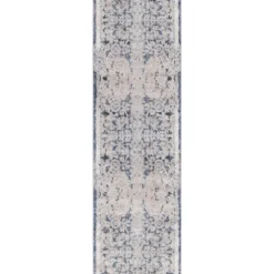 Unique Loom DECOR Classica Runner Rug, Navy Blue