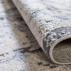 Unique Loom DECOR Classica Runner Rug, Navy Blue