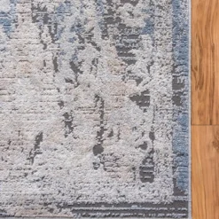 Unique Loom DECOR Classica Runner Rug, Navy Blue