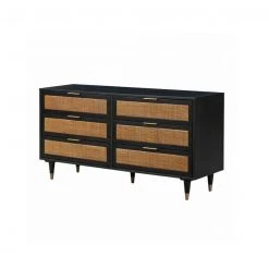 Tov Sera Noir 6 Drawer Dresser FURNITURE