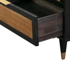 Tov Sera Noir 6 Drawer Dresser FURNITURE 11 Tov Sera Noir 6 Drawer Dresser FURNITURE