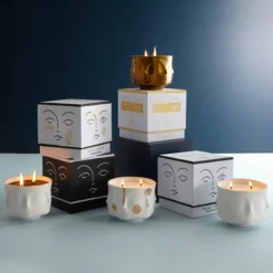 Jonathan Adler Muse Noir Ceramic Candle DECOR