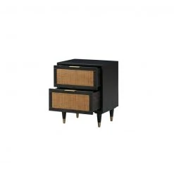 Tov FURNITURE Sera Noir Nightstand 8 Tov FURNITURE Sera Noir Nightstand