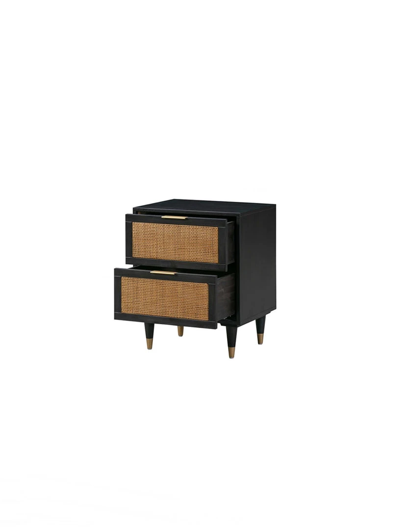 Tov FURNITURE Sera Noir Nightstand 3 Tov FURNITURE Sera Noir Nightstand