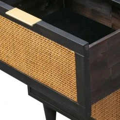 Tov FURNITURE Sera Noir Nightstand 10 Tov FURNITURE Sera Noir Nightstand