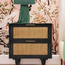 Tov FURNITURE Sera Noir Nightstand 11 Tov FURNITURE Sera Noir Nightstand