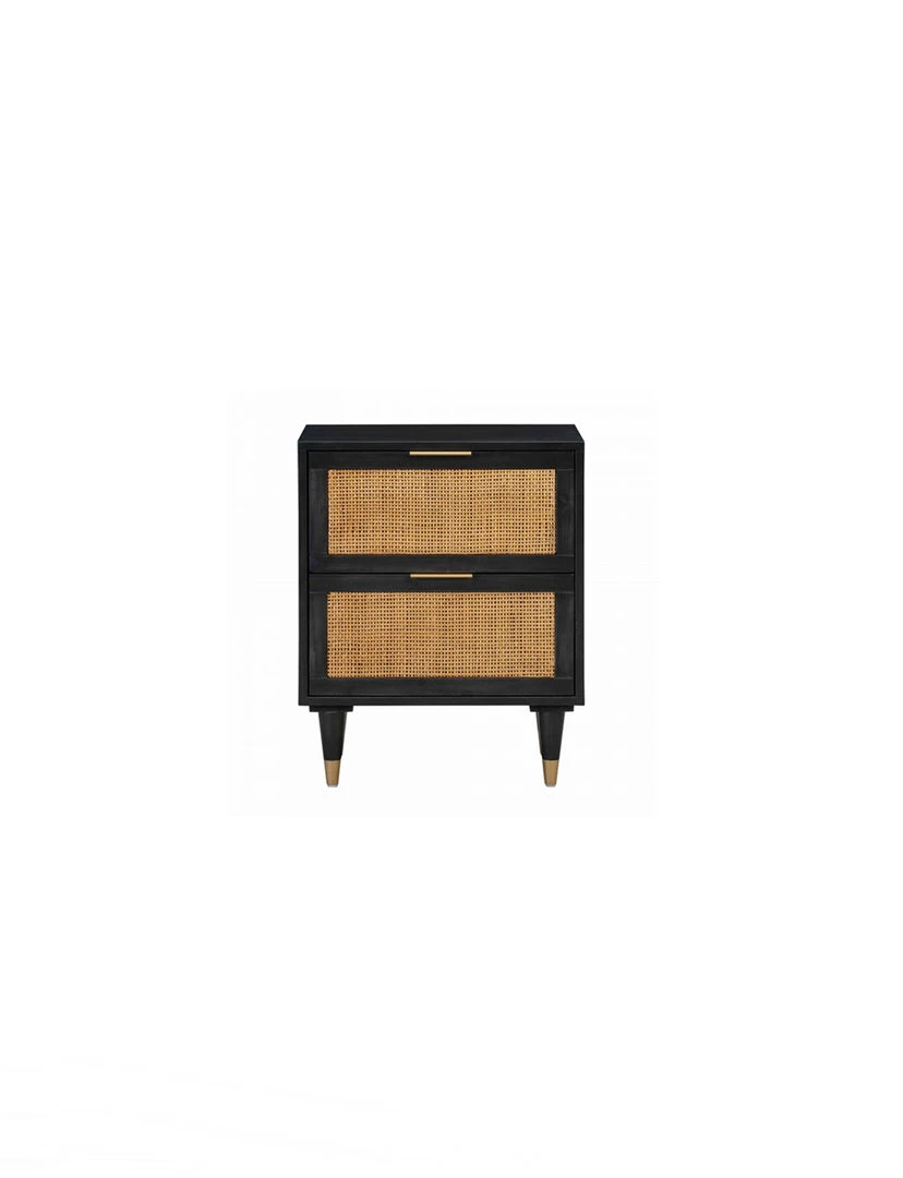 Tov FURNITURE Sera Noir Nightstand 1 Tov FURNITURE Sera Noir Nightstand