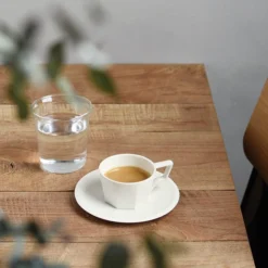 KITCHEN Kinto Oct Cup & Saucer 80ml / 3oz