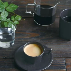 KITCHEN Kinto Oct Cup & Saucer 80ml / 3oz
