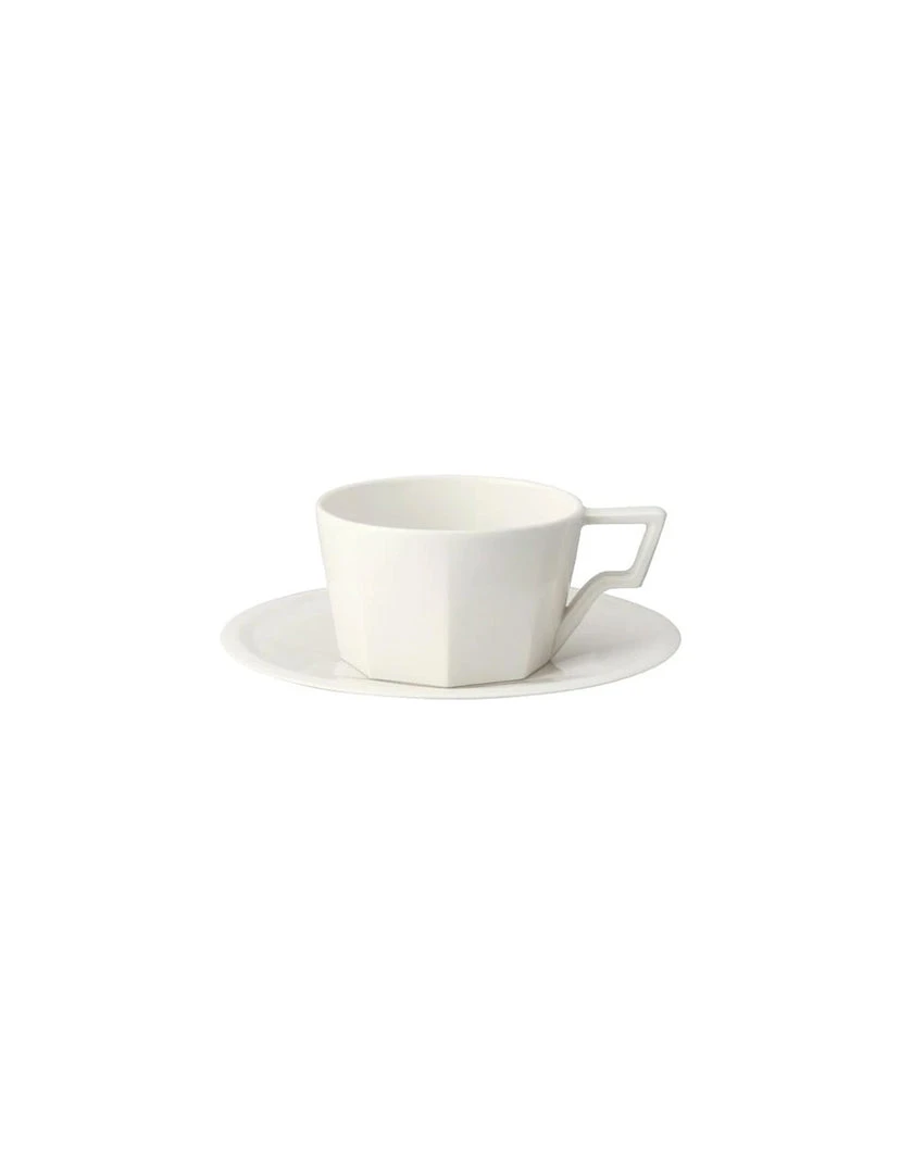 Kinto Oct Cup & Saucer 220ml / 7oz 3 Kinto Oct Cup & Saucer 220ml / 7oz