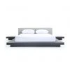 VIG Ohana Bed, Wenge/grey
