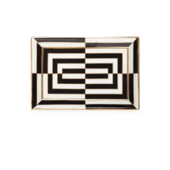 Jonathan Adler DECOR Op Art Rectangle Tray
